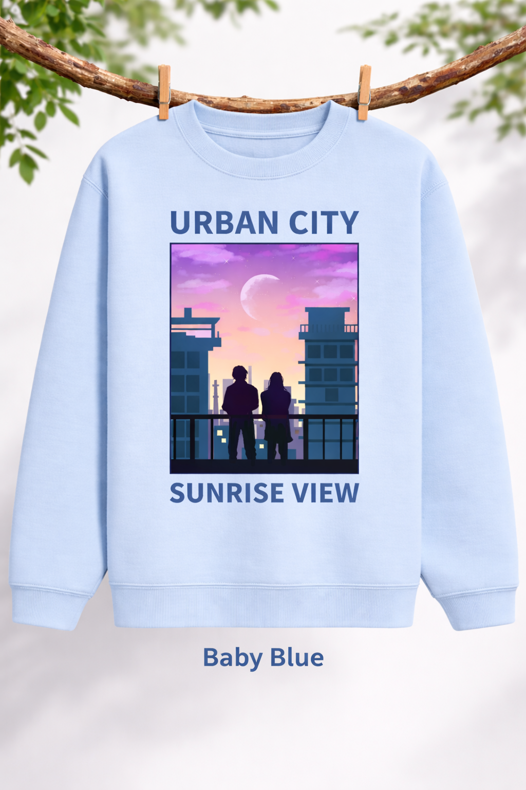 Everyday Luxe Fleece Sweatshirt – 300 GSM Premium Cotton 🖤