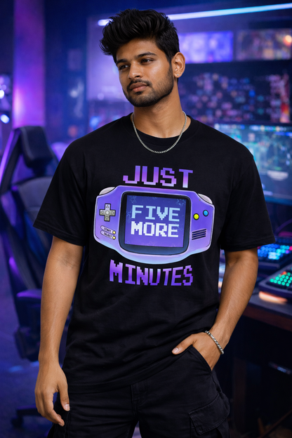 JUST FIVE MORE™ Gamer Mode Crew Tee 🎮