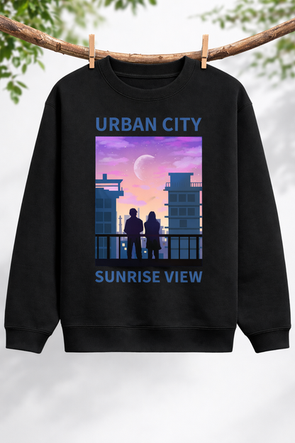 Everyday Luxe Fleece Sweatshirt – 300 GSM Premium Cotton 🖤